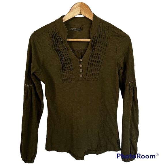 Prana women’s‎ xs peasant blouse - Picture 1 of 6